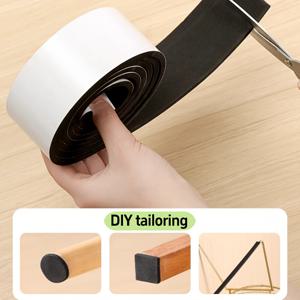 TEMU 39.37인치 미끄럼 방지 패드 롤, 의자 및 테이블 다리용 - 내구성 강화, 소음 감소, 스크래치 방지. 소파, 스툴 및 기타 가구에 이상적 - 텍스처 표면 보호로 쉽게 절단 가능, 스크래치 방지 패드,고품질 패드,가구 그립,미끄럼 방지 롤