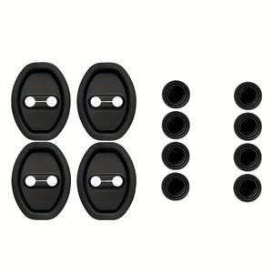 TEMU 12개 자동차 도어 잠금 고정 보호 커버 및 충격 흡수기, 자동차 도어 잠금 커버 보호기, 자동차 도어 충격 흡수기, 도어 잠금 커버, 자동차 보호 액세서리, 자동차 도어용, 모든 차량 모델에 적합, 실리콘 커버,유연한 소재,차량 잠금 보호기,자동차 관리 전문가,차량 소유자