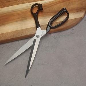 TEMU 전문가용 헤비 듀티 재봉 가위 - 날카로운 날이 달린 날카로운 패브릭 가위, 오른/왼손 사용을 위한 양손잡이 디자인 - 재봉, 퀼팅, 공예, 재단을 위한 헤비 듀티 구조 - 가정, 사무실에 적합 - 내구성이 뛰어난 금속 구조