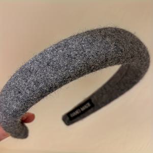 TEMU 1개 여성용 우아한 레트로 헤어 - 다크 브라운/블랙/다크 그레이/차콜 그레이/블랙-브라운 옴브레 - 즉각적인 볼륨을 위한 하이 크라운 헤어밴드, 웨딩, 파티, 일상 헤어스타일 - 미끄럼 방지 헤어 액세서리로 헤어라인을 리프팅|머리띠