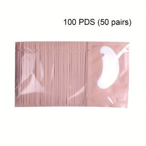 TEMU 100개입 (50쌍) U자형 하안 眼팬치, 하안 眼 속눈썹 스페이서, 속눈썹 연장 패치, 뷰티 케어 아이 제품, 속눈썹 이식 도구용