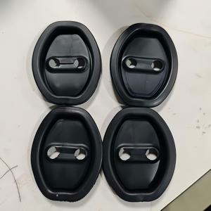 TEMU 4개 자동차 도어 잠금 커버 - 헤비듀티 실리콘 소음 감소 및 방청, 블랙 잠금 장치 - 무료 설치 (모든 차량, 트럭, SUV 호환) - 도어 잠금 보호기, 내구성 있는 잠금 시스템