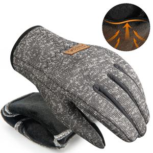 TEMU ROORUNS 방풍 겨울 사이클링 장갑 1켤레 - 터치스크린 호환 보온, 패브릭, 인체공학적 디자인 (스키, 자전거 & 아웃도어 스포츠용) - 크리스마스, 추수감사절에 적합 - 남녀 공용, 스키 장비, 세련된 장갑 디자인, 내구성 좋은 장갑 소재|자전거