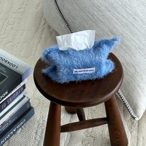 TEMU 크리스마스 장식, 겨울 장식, 부드럽고 우아한 깃털 티슈백, 재사용 가능하고 휴대하기 쉬운