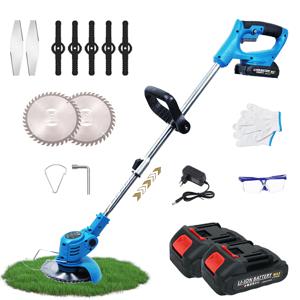 TEMU ocicc 충전식 무선 전동 예초기 , 본품+배터리 총2개|예초기날