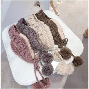 TEMU 꽈배기 꼬임 귀도리 귀마개 기모 털 겨울 모자 버킷햇 방한용품 방한모자