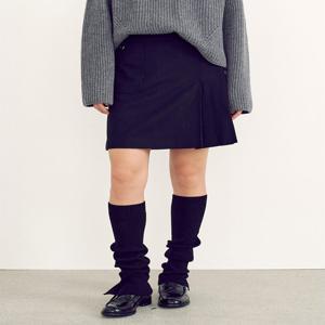 [구호플러스] Pleated Mini SkirtBlack (KE4Y27M015)