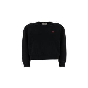 [아미] 25SS 하트 스몰 로고 맨투맨 BFUSW035 730 001