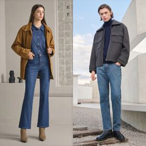 [맥스튜어트]25FW 기모 데님 최초 런칭! 가을 팬츠&자켓까지!