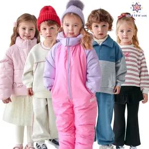 [월튼키즈]겨울벌써초특가 단독전 /기모상하복/패딩/등원룩/아우터/기모레깅스/원피스/티셔츠/팬츠/가디건/데일리룩/긴팔티셔츠/아동복 110/남아 120/여아120 외