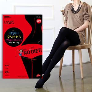 노다이어트 200D 힙업 압박 팬티스타킹 정품인증