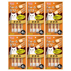 이나바 차오스틱 츄르젤리 닭가슴살15gx4p(TSC-123)X6개 / 고양이 간식