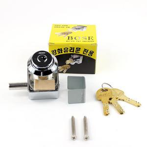 Bose 미니1구 강화유리 보조키 현관문 잠금장치