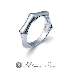 [플래티넘하우스]Muse Collection 백금 Bamboo 반지