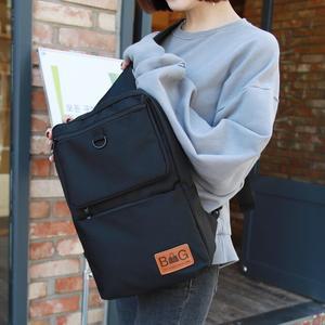 수납 공간 많은 데일리 힙색 슬링백 메신저백 우디