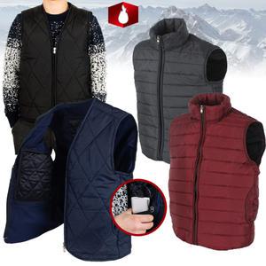 USB 불가마 발열조끼 온열 열조끼 방한 작업 내피