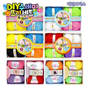 수세미뜨기세트 펄 수세미만들기 코바늘 뜨개질 뜨개실 학습용 공예 DIY세트