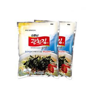 소문난 광천김 김가루 1kg x 4봉_대용량 식자재