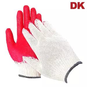 DK 반코팅장갑 고급면사 작업용 코팅장갑 올풀림방지 오버록100켤레