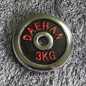 3중 크롬도금 바벨 원판 3kg 1장 가격입니다. 덤벨 아령