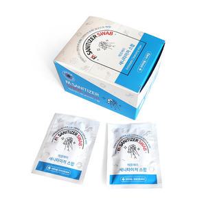 에프에이 새니타이저스왑 알콜스왑  이올스왑 1회용 낱개포장 바이러스 세균 균류소독