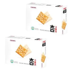 크라운 참크래커 280g x 2개 / 비스킷 과자 간식 스낵