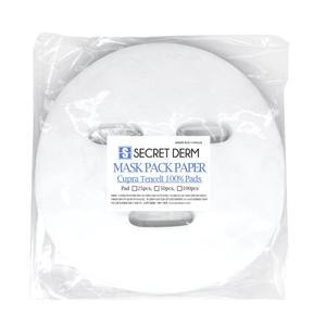 시크릿덤 국산 큐프라텐셀 100% 일회용 마스크시트지 50매입 마스크시트팩지