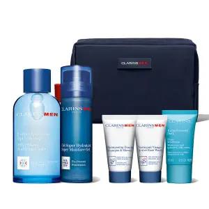 [롯데백화점]클라랑스 [단독] 맨 스킨&로션 세트 (+파우치&디럭스 3종 증정)