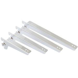 35피치 찬넬 강화형 목재 선반받침 크롬 150~400mm / 인테리어 벽선반 지지대 받침대 공간 DIY 목재날개