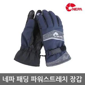 TO 네파 뉴 패딩파워 방한 장갑 신축성 스마트폰 터치
