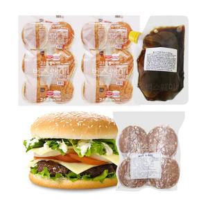 불고기버거 만들기세트 10인분(불고기버거소스)  /햄버거 햄버거재료