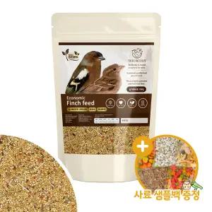 버드버디 이코노믹 십자매사료 700g 모이 핀치 잉꼬