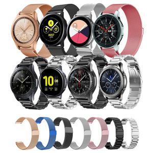 갤럭시워치3 4 클래식 액티브2 기어S3 전기종 메쉬 밀레니즈루프 메탈 스트랩밴드 2종 20mm/22mm