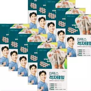 아텍스 격자테이프 혼합(67매) x 10개 // 스포츠 근육테잎