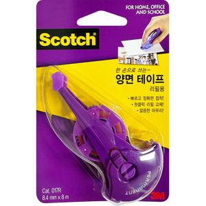 3M 스카치 한 손으로 쓰는 양면 테이프 리필 017R 낱개