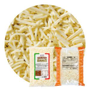 지케이푸드 동원 이태리안 피자치즈 2.5Kg 코다노 GK100 (자연치즈) 모짜렐라 자연 소와나무 피자재료 토핑