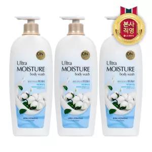 온더바디 울트라 모이스처 코튼 바디워시 785ML x 3개