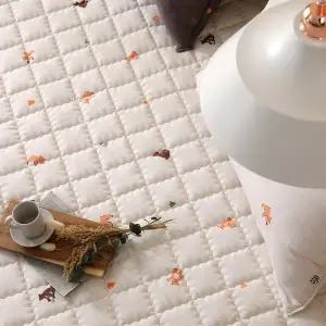 [스잠]국내산 리틀베어 고정밴드형 침대 이불패드 l  MS. S. SS. Q