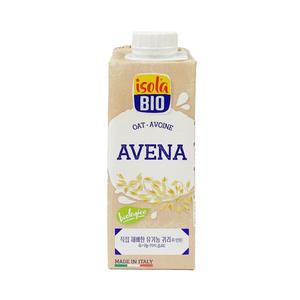 이솔라비오 유기농 오트 밀크 귀리 곡물 우유 대체 무설탕 글루텐프리 식물성 음료 1리터