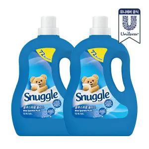 초고농축 섬유유연제 블루스파클 1.8L 2개