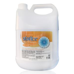 스타티스 샴푸린스 겸용 4L 꽃잎추출물 함유 투인원 대용량 샴푸 리필
