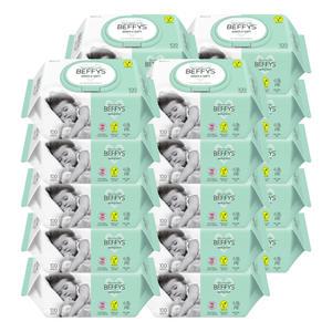 물티슈 베피스 젠틀 소프트 캡 100매 20개