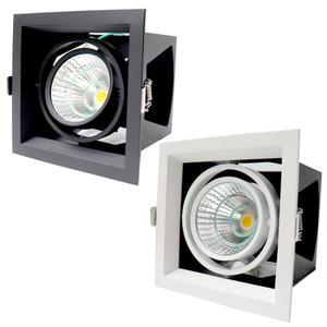 포커스 LED COB 일체형 PAR30 사각멀티1구 파30 20W 매입등 매장조명 다운라이트