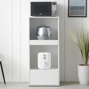 [가온퍼니처]에셀르 500 1단 밥솥장 에어프라이어 밥솥 선반 밥통 수납장 미니 렌지대 오븐장 주방다이