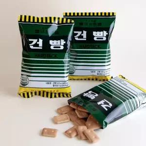 [Easybab][무료배송]일등병 건빵 100g  40봉지 추억의 군대 건빵 별사탕 건푸라이트 군대간식