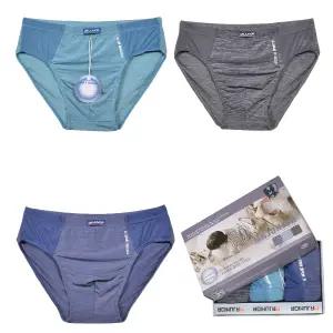 주니어 남아 청소년 흡습속건 브리프 중고등학생 삼각팬티 3매입 85 90 95