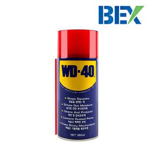 벡스 WD40 WD-40 360ml 윤활 방청제 잡음 제거 녹 부식 방지 스프레이