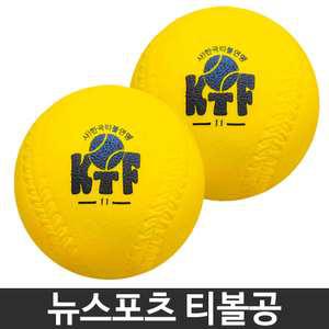 한국티볼연맹 티볼공 대회 공인구 11인치