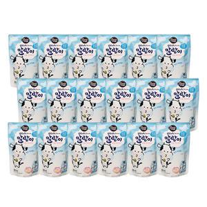 샤워메이트 말랑카우 말랑이 버블 핸드워시 화이트우유향 리필 250ml x18개