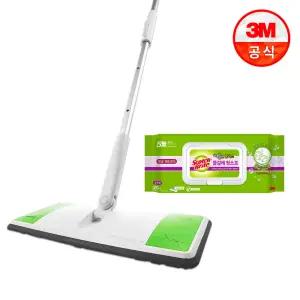 표준형 올터치 막대걸레 + 더블액션 물걸레 청소포 20매